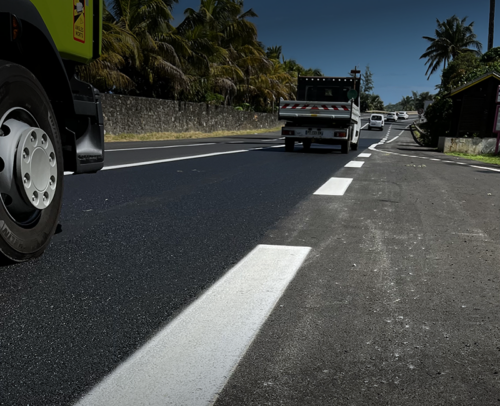 Marquage route nationale départementale