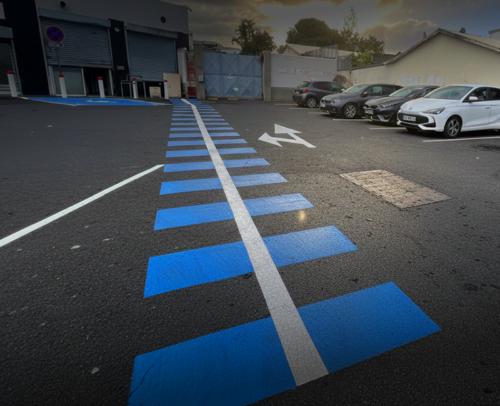 Passage piétons PMR 974