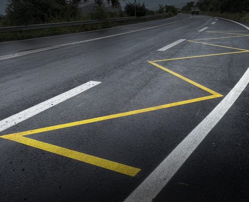 Marquage route nationale départementale